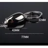 Mouse - metal keychainKeyrings