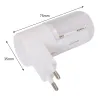 emergency light wall lamp - home lighting - LED night light - EU plug bedside lamp wall mounted energy-efficient 4 leds 3wWal...
