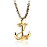 Vintage pirate anchor pendant - necklaceNecklaces