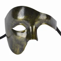 Venetian half-face mask - Halloween - masqueradeMasks