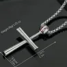Baseball cross necklace - stainless steel - gold - silver - black - unisexNecklaces