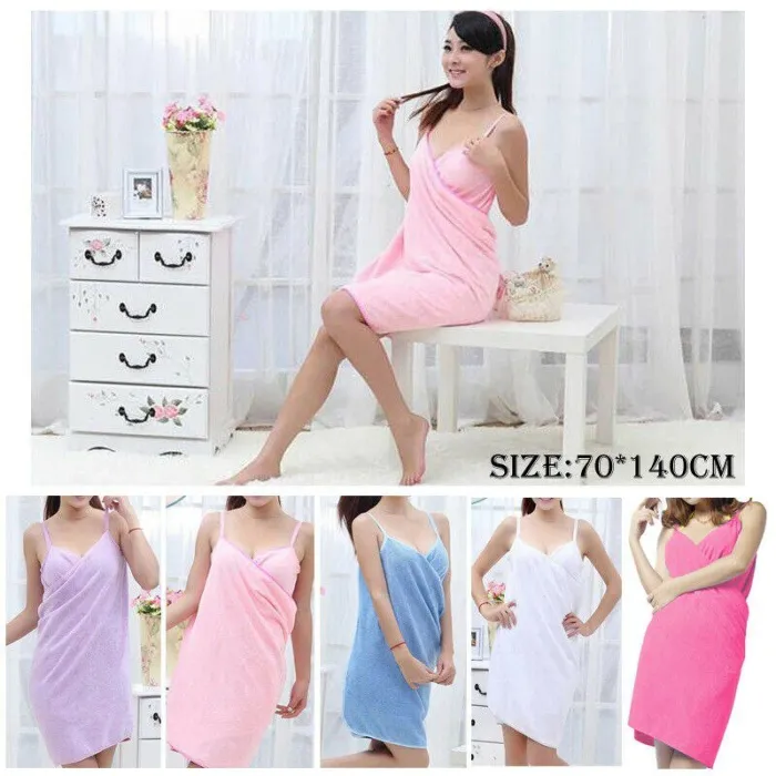 Women robes - bath towel - shower - multi colorBathroom & Toilet