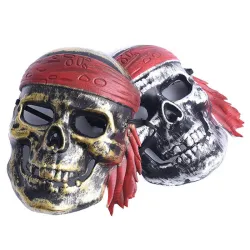 Venetian Skull Masks - Halloween - Gold - SilverMasks