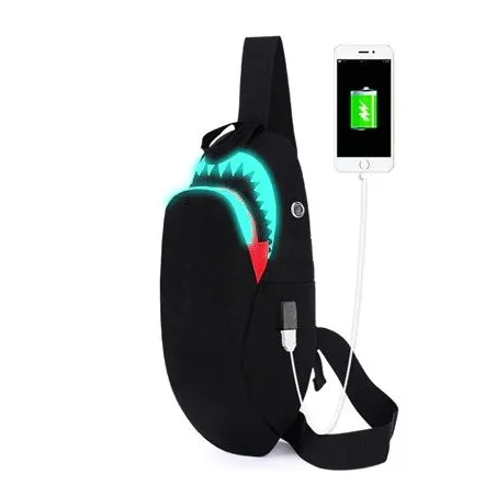 USB Charging - Luminous Backpack - SharkBackpacks