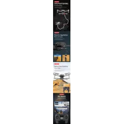 X2000 - 1.3KM - 4K HD Pixel Camera - Electric - Adjustable Lens - GPS - 28mins Flight Time - RTF - BlackR/C drone