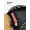 Polo backpack - plaid design - USB charging port - waterproofBags