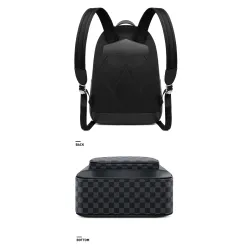 Polo backpack - plaid design - USB charging port - waterproofBags
