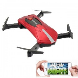 Eachine E52 - WiFi - FPV - Selfie Drone - Foldable - 0.3MP - Red - RTF