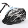 Bicycle helmet with Led light - rechargeable - integrally-molded - sports head protectionBicycle