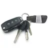 Custom Lettering Keychain - Genuine Leather - MetalKeyrings