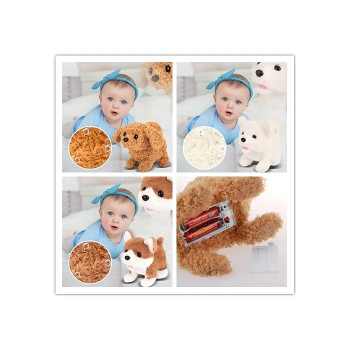 Realistic Teddy Dog - Electric Plush Toy - ChildrenCuddly toys