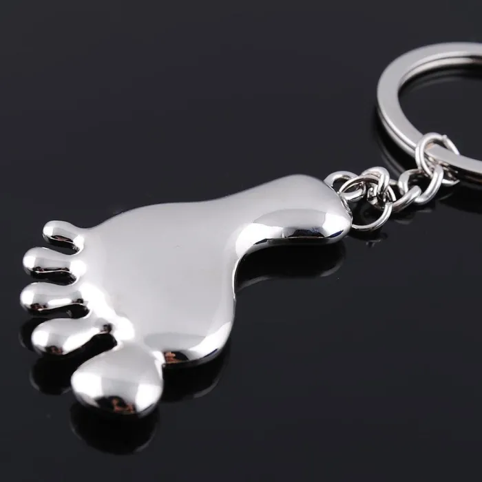 Silver Feet - KeychainKeyrings