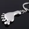Silver Feet - KeychainKeyrings