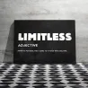 LIMITLESS - inspirational quote - wall poster - canvasPlaques & Signs