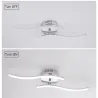 24W - 12W - 18W - AC85-265V - LED - ceiling light - lamp - modern curved designCeiling lights