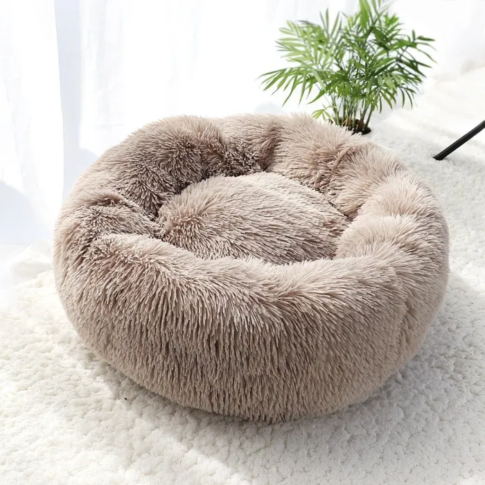 Comfortable soft bed for dogs / cats - round cushionCare