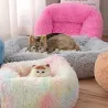 Square pet bed - plush sleeping mat - dogs - catsBeds & mats