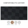 POLO - vintage leather backpack - plaid designBags