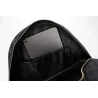 POLO - vintage leather backpack - plaid designBags