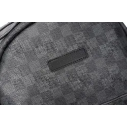 POLO - vintage leather backpack - plaid designBags