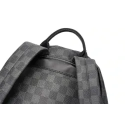POLO - vintage leather backpack - plaid designBags