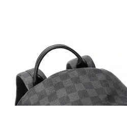 POLO - vintage leather backpack - plaid designBags