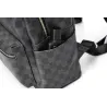 POLO - vintage leather backpack - plaid designBags