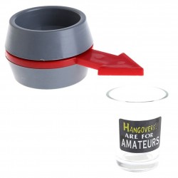 Alcohol drinking game - spinning toy - roulette glass shot gameParty