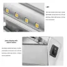 3W - 5W - 7W - LED wall light - stainless steel lamp with with switch - 25 cm - 40 cm - 55 cmWall lights
