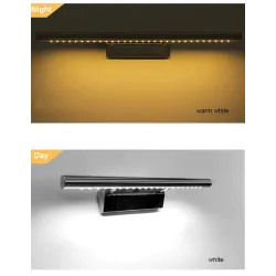 3W - 5W - 7W - LED wall light - stainless steel lamp with with switch - 25 cm - 40 cm - 55 cmWall lights