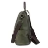 Retro leather backpack / shoulder bag with zippersBackpacks