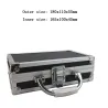 Portable - tools storage suitcase - aluminum box - impact resistance - with spongeElectronics & Tools