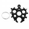 20 in 1 - multi tool screwdriver - snowflake shape - with keychainScrewdrivers