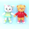 Tiger and kitten - plush dolls - toys - 2 piecesCuddly toys
