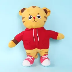Tiger and kitten - plush dolls - toys - 2 piecesCuddly toys