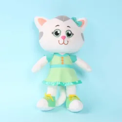 Tiger and kitten - plush dolls - toys - 2 piecesCuddly toys