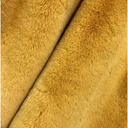 Fashionable fur coat with hoodieJackets