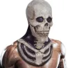 Scary skeleton mask - with chest bones piece - latex - full headMasks
