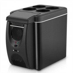 Car / camping mini refrigerator - freezer - with heating function - 6L - 12VInterior accessories