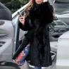 Luxury long coat - fluffy furJackets