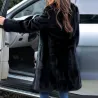 Luxury long coat - fluffy furJackets