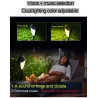 Garden lamp with music - solar - waterproof - LED - frog / cicadas sound - 2 piecesSolar lighting