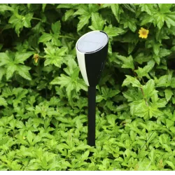 Garden lamp with music - solar - waterproof - LED - frog / cicadas sound - 2 piecesSolar lighting
