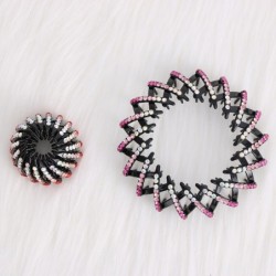 Crystal bun maker - ponytail decoration - hair clip - clawHair clips