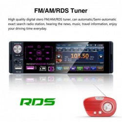 Car radio - 1 Din - RDS - microphone - USB - MP3 - MP5 - TF - ISO - in-dash multimedia playerRadio