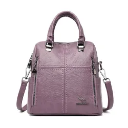 Multifunctional shoulder bag - leather backpackBackpacks