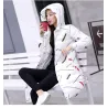 Warm / long down winter jacket with hood and zipperJackets