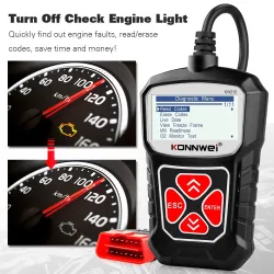Car diagnostic scanner - OBD2 - KW310Diagnosis