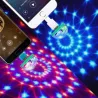 Mini disco light - USB - LED - crystal ball - lamp - with music sensorStage & events lighting
