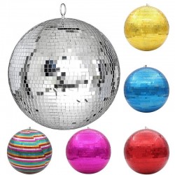 Mirror disco ball - rotating - reflective - 10cm / 15cm / 20cm / 25cm / 30cmStage & events lighting